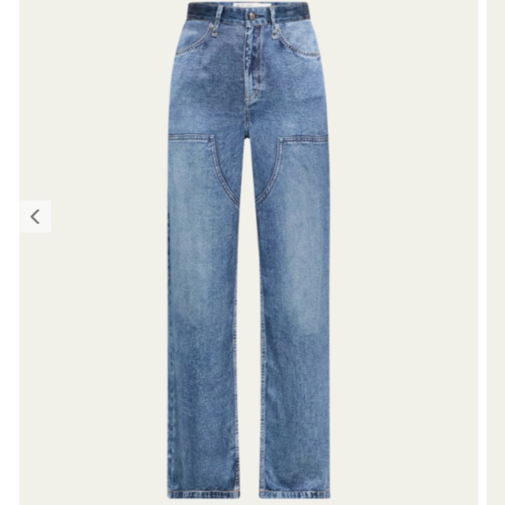 RAG & BONE Miramar Satin Logan Carpenter Jeans